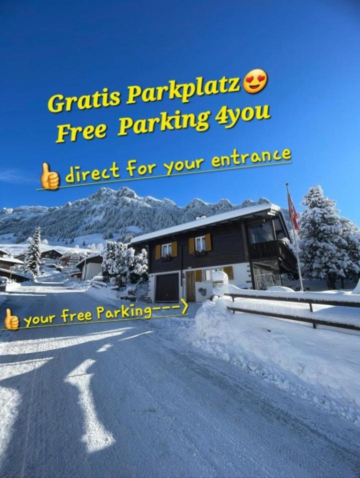 Free Spirit Chalet Fluehli ภายนอก รูปภาพ