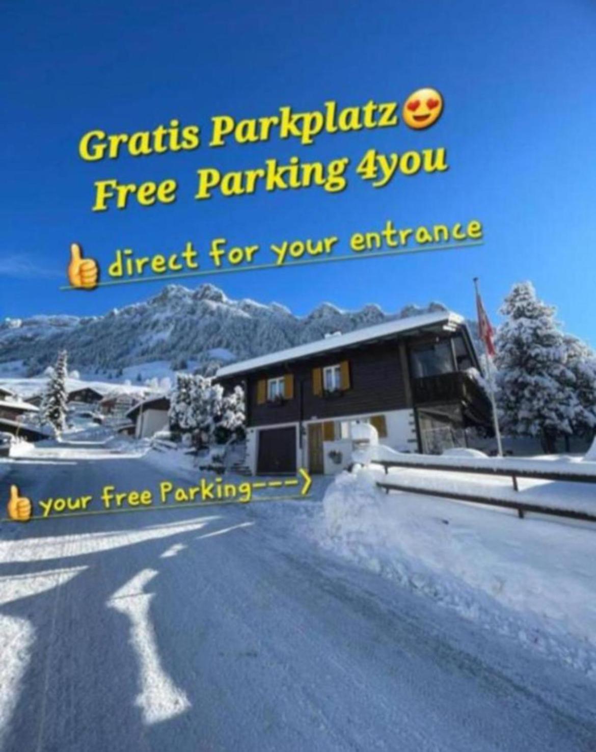 Free Spirit Chalet Fluehli ภายนอก รูปภาพ
