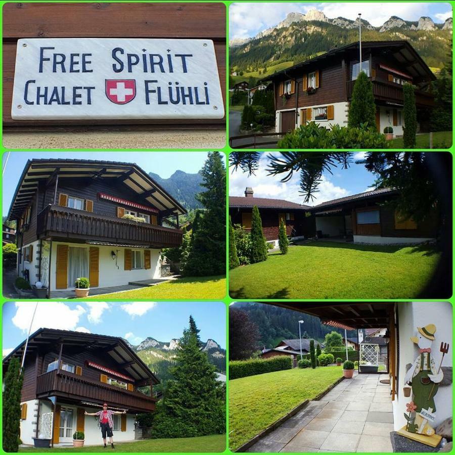 Free Spirit Chalet Fluehli ภายนอก รูปภาพ